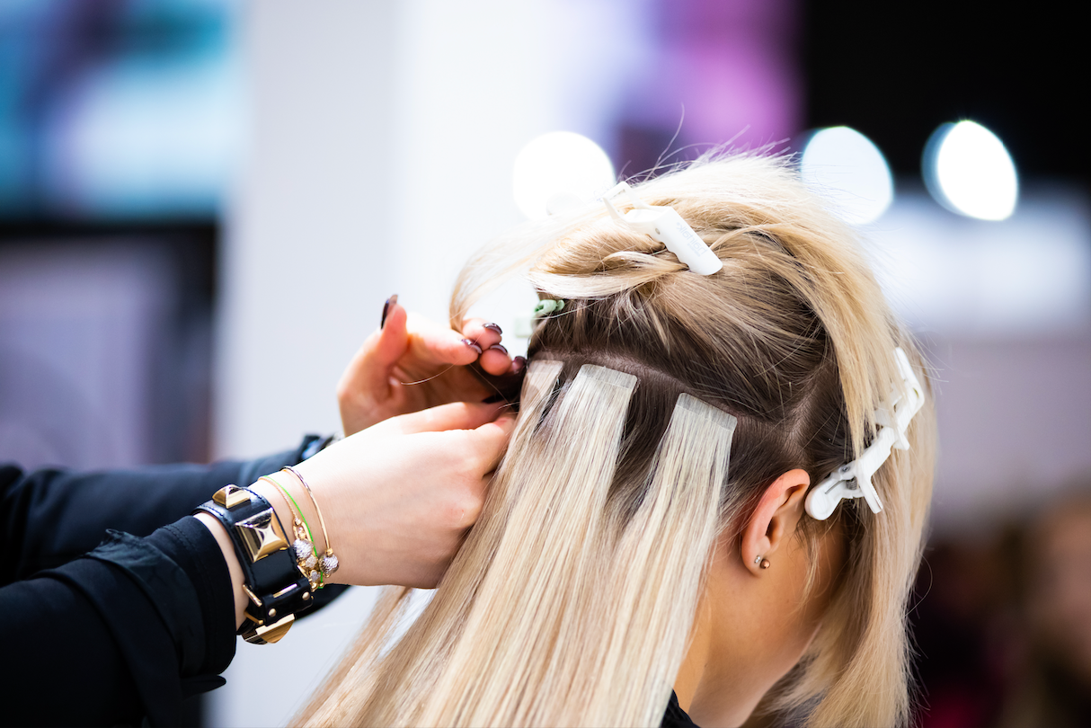 Tape in hair sales extensions for thin hair