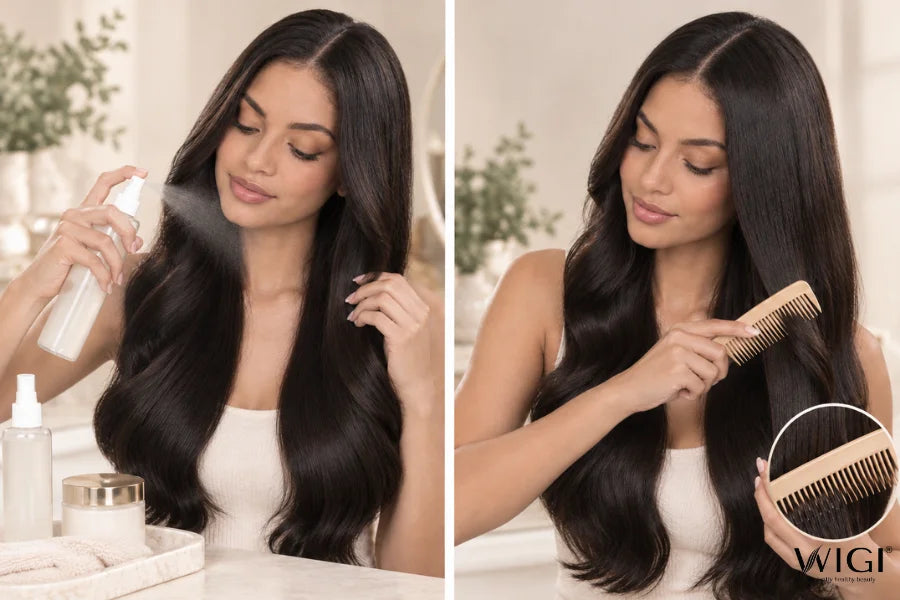 Spray Wig Care: How to Detangle and Protect Your Wigs