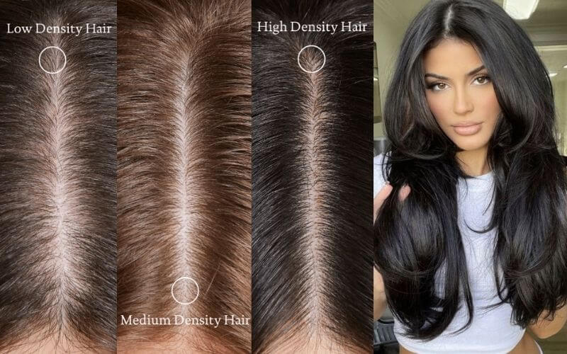 Low Density Wigs: 130, 150, 180 & 250 Density Explained