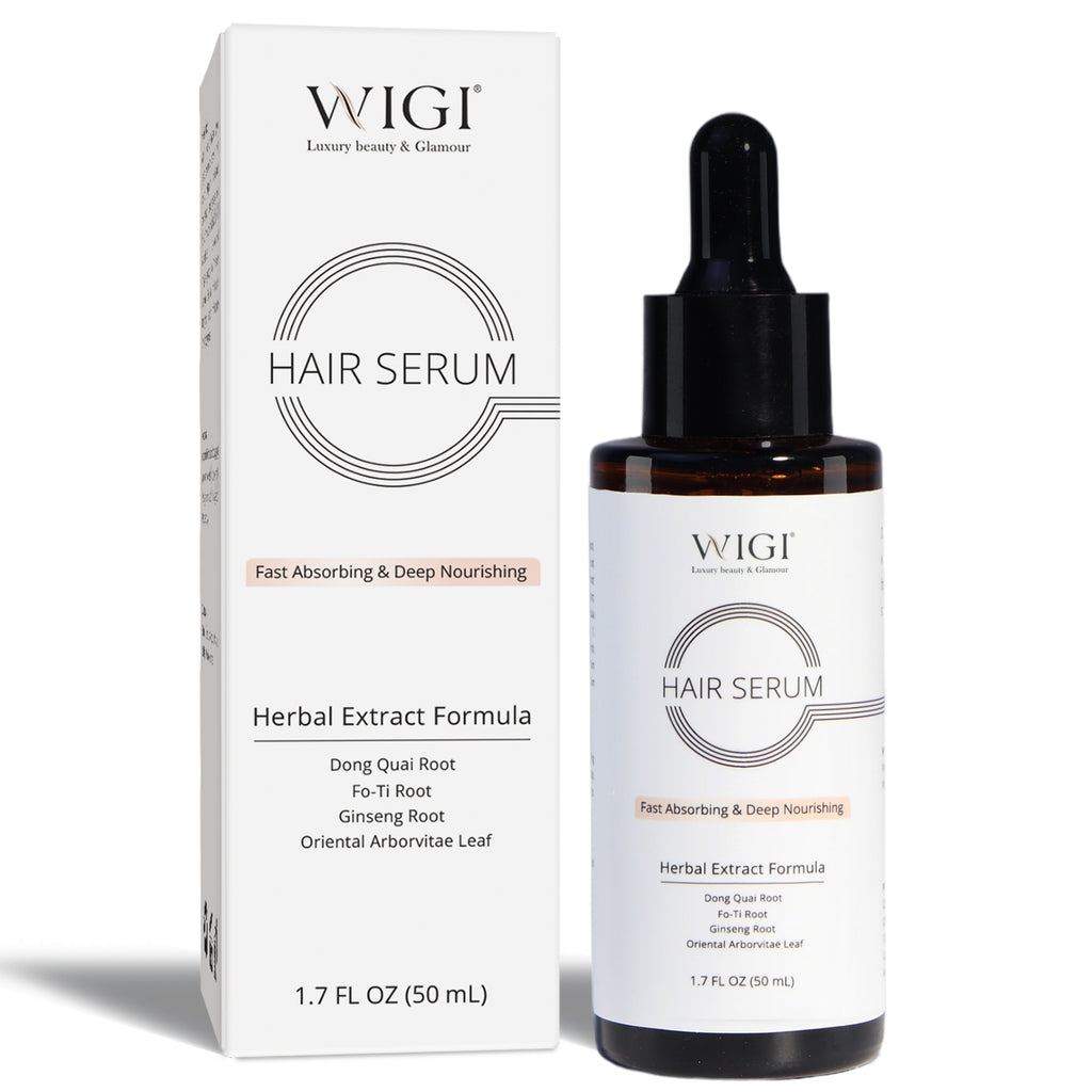 WIGI Herbal Infused Hair Serum for Hair Fuller,Thicker Hair & Hair