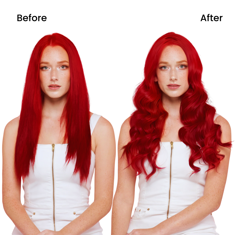 Red Hair Extensions Clip In, Reddish Brown Hair Extensions, 16 18 20 22Inch 26Inch