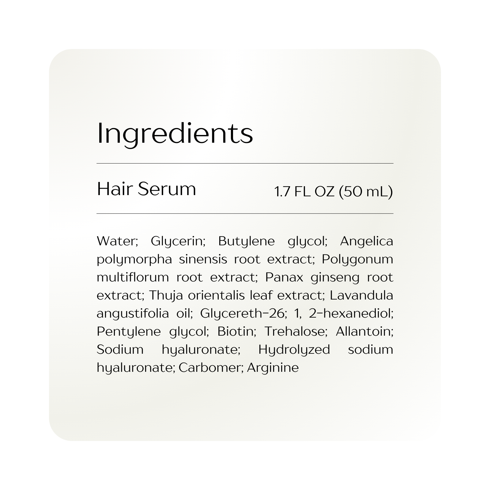 WIGI Herbal Infused Hair Serum for Hair Fuller,Thicker Hair & Hair Scalp Serum for Frizzy, Damaged Hair