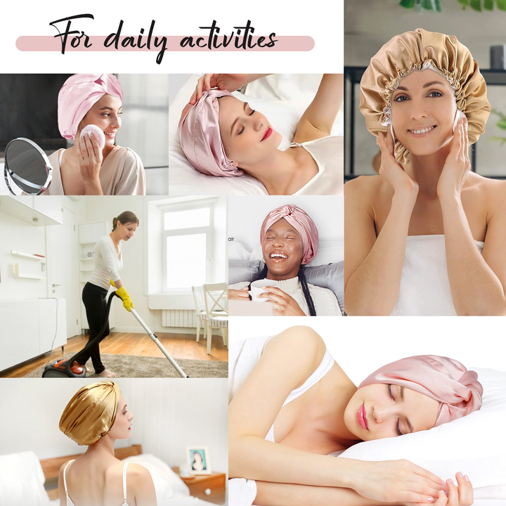 WIGI Premium Mulberry Silk Sleeping WIGI Hair