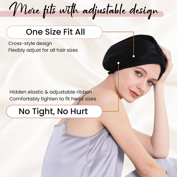 WIGI Premium Mulberry Silk Sleeping WIGI Hair