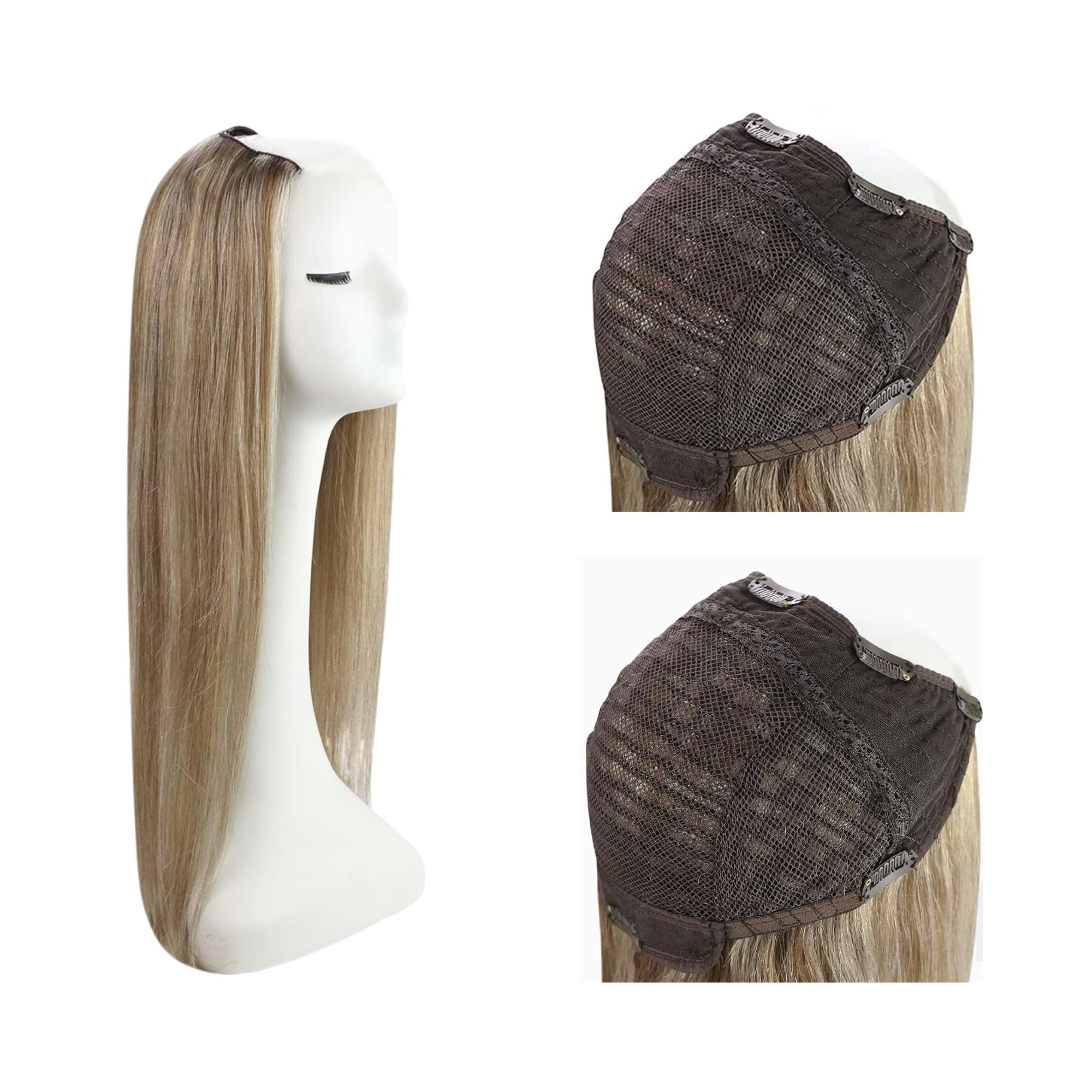 Ombre U Part Wig, Ombre U Part Wig Human Hair, 16 18 20 22 24 Inch U Part Wig  - WIGI, Beautiful Christmas Gift for Mom, Christmas Presents for Mom