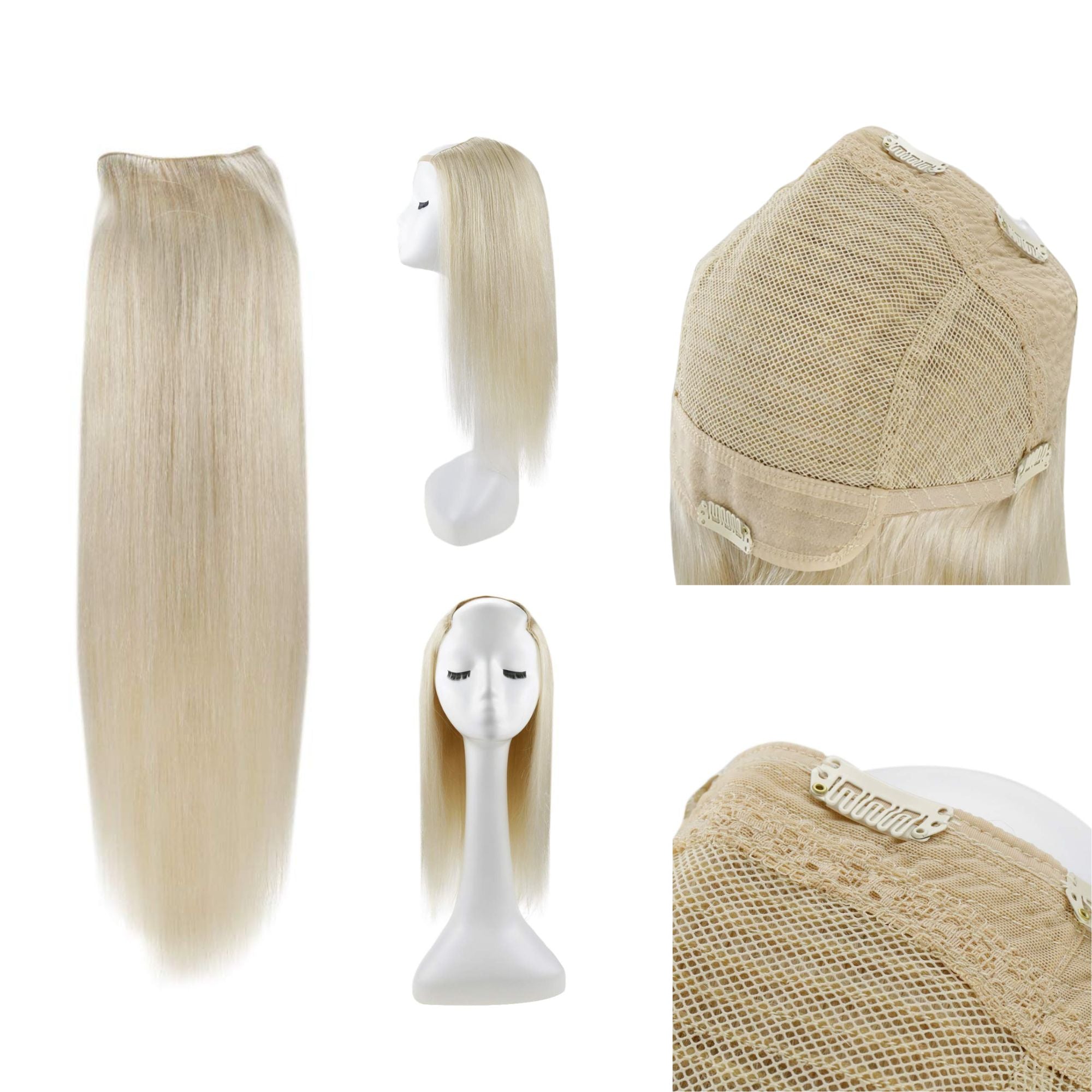 Blonde U Part Wig, Blonde V Part Wig, 14 16 18 20 22 24 Inch U Part Wig  - WIGI, Beautiful Christmas Gift for Mom, Christmas Presents for Mom