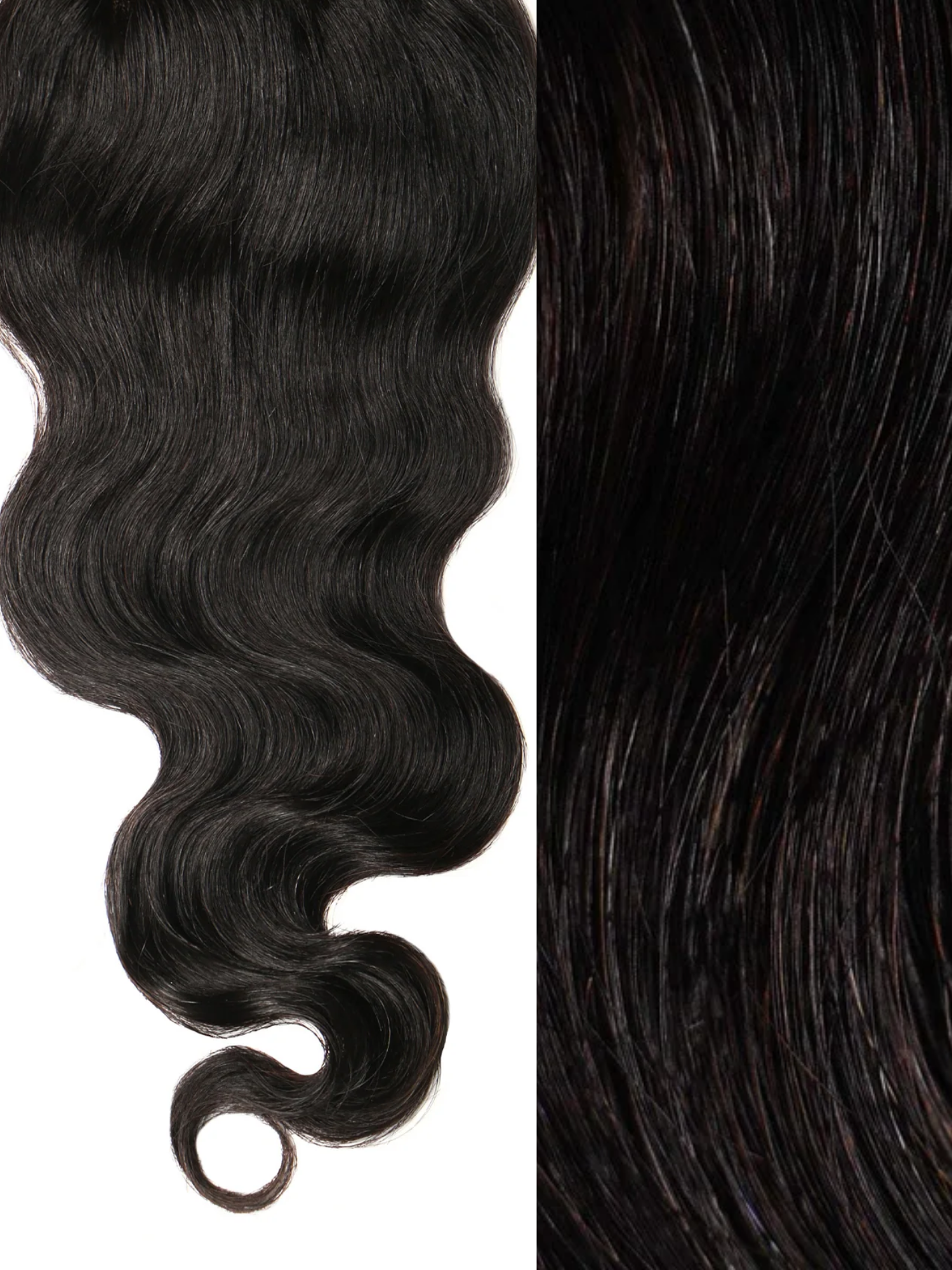 Body Wave U Part Wig Texture #color_natural-black-1b