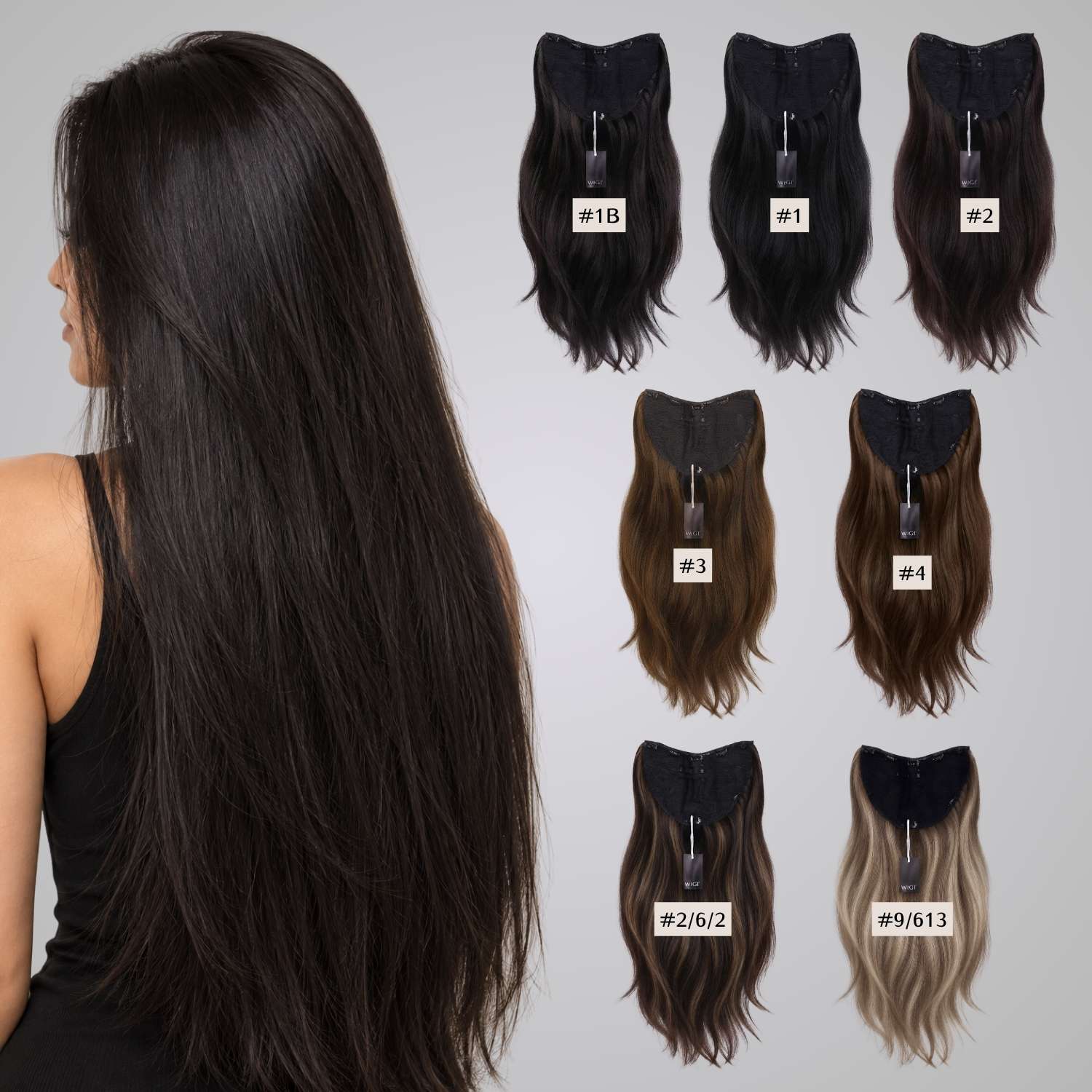 U-Glow Bundle – U-Part Wig + Highlight Clip-in, Save 7%