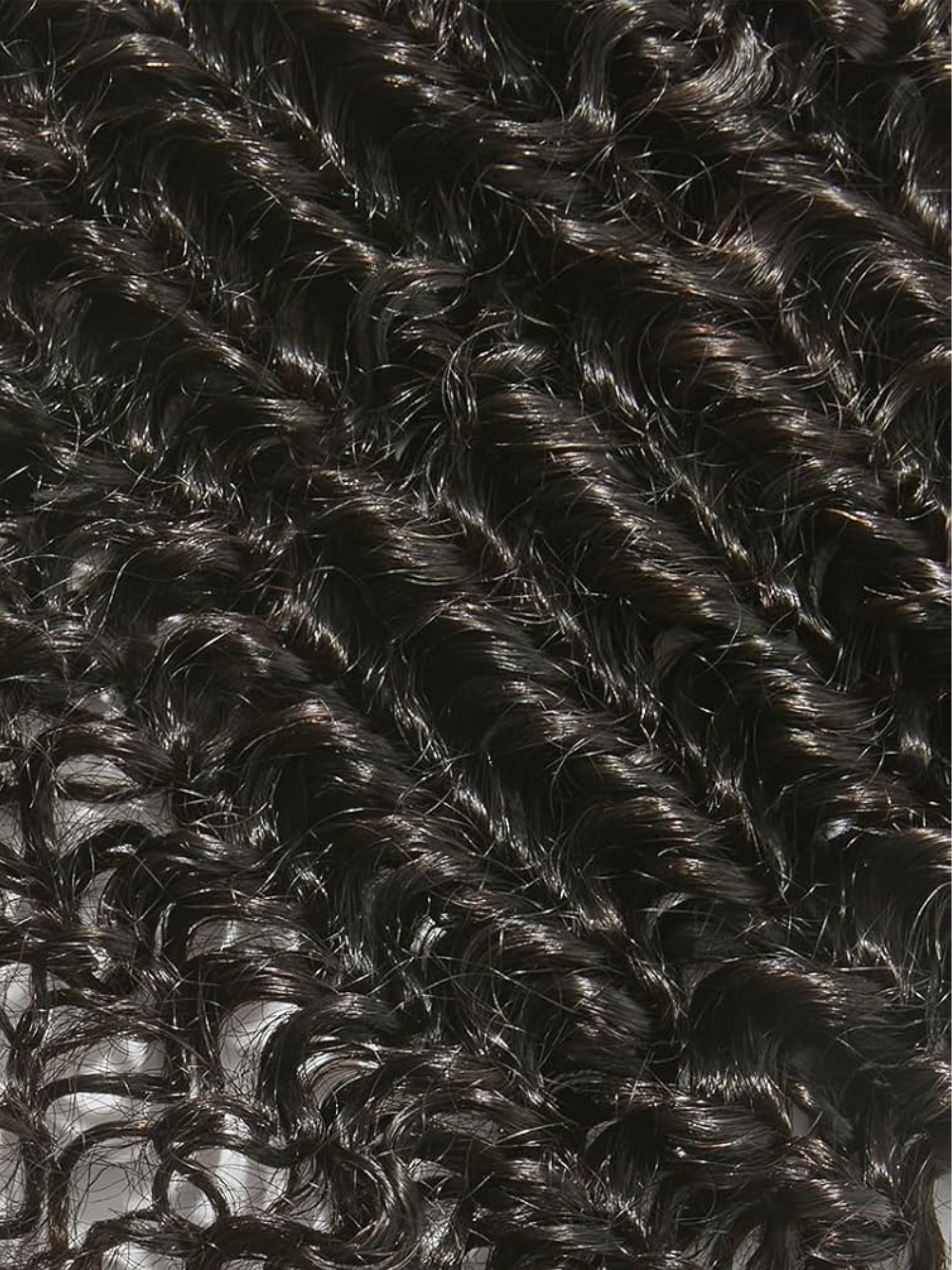 Deep Wave U Part Wig Hair Cuticle #color_natural-black-1b