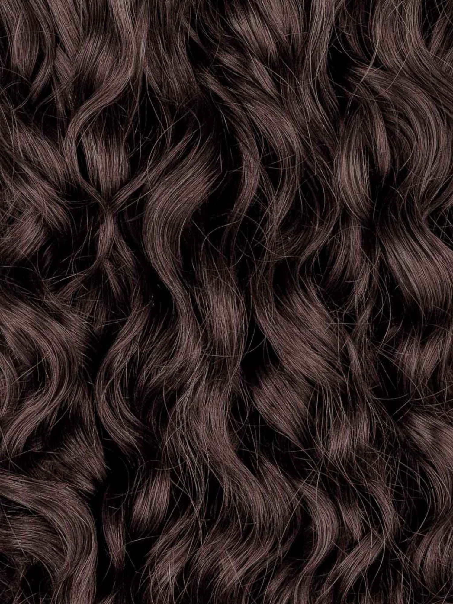 Loose Curly U Part Wig Culticle #color_dark-brown-2