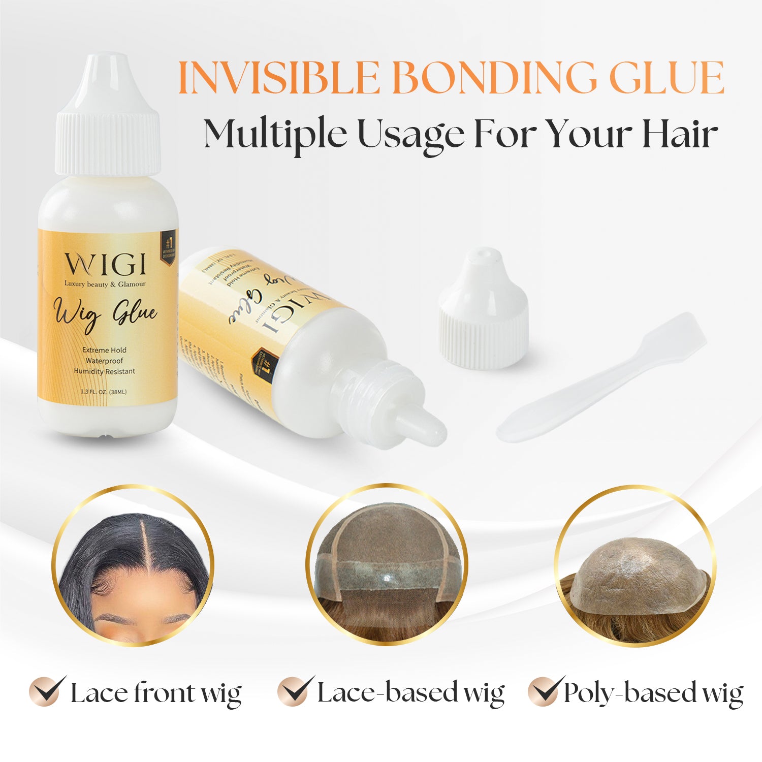 Glue Hair Extensions, Bonding Glue, Glue Wigs