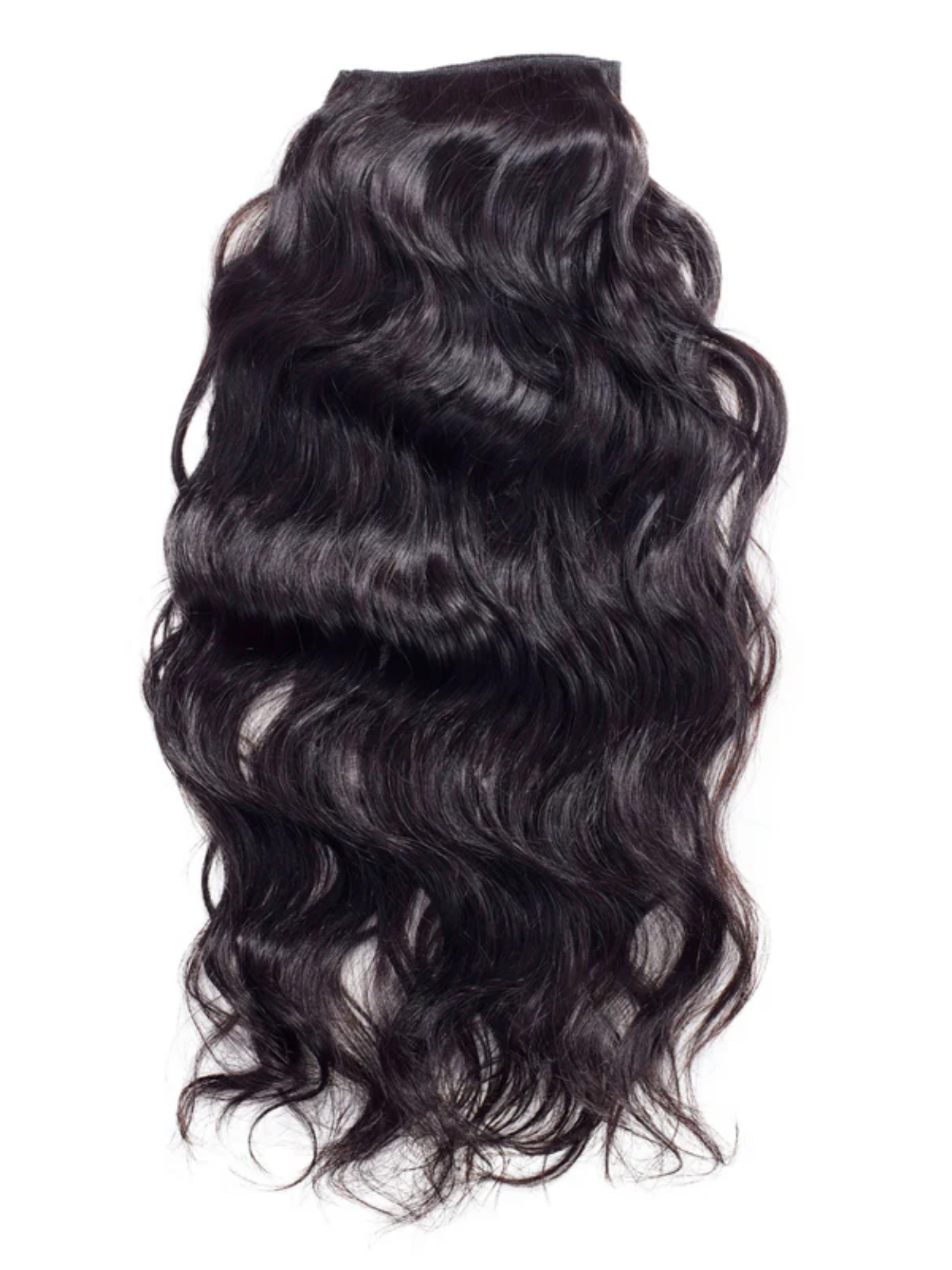 Water Wave U Part Wig Item #color_jet-black