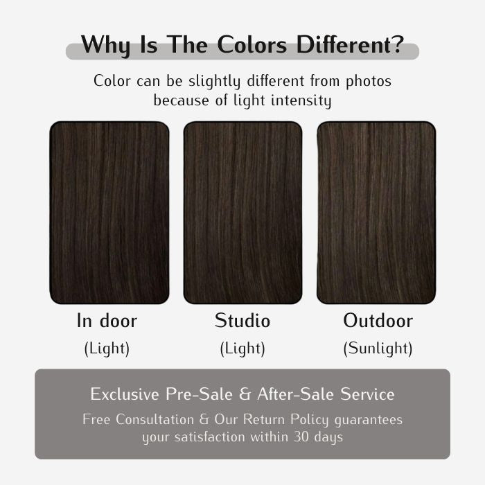 Straight Real Human Hair Topper - WIGI