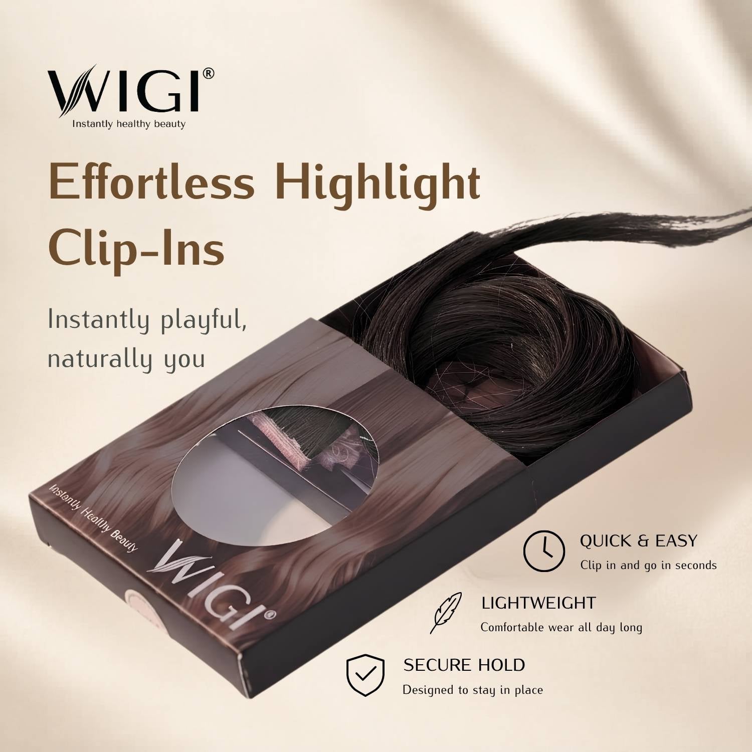 Highlight Clip-Ins - Natural Black (1B)